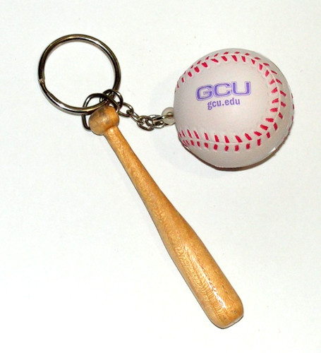 Portachiavi gcu baseball - gcu, bat